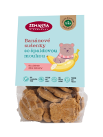 ZEMANKA Špaldové banánové bio sušenky 100 g
