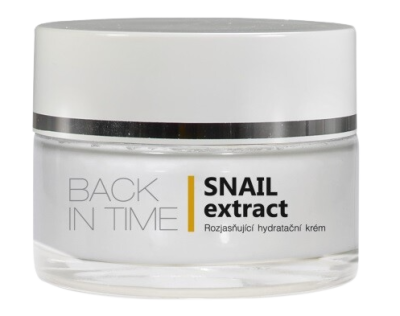 Vivaco Vivaderm Snail extract Rozjasňující hydratační krém 50 ml