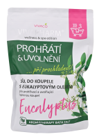 VIVACO Sůl do koupele Nachlazení a rýma 1000 g