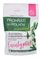VIVACO Sůl do koupele Nachlazení a rýma 1000 g