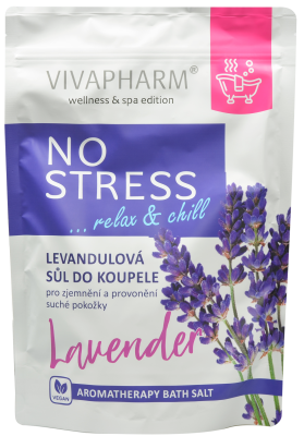 VIVACO Sůl do koupele No stress 1000 g