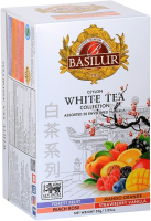 BASILUR White Tea Assorted přebal 20 x 1.5 g