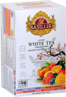BASILUR White Tea Assorted přebal 20 x 1.5 g