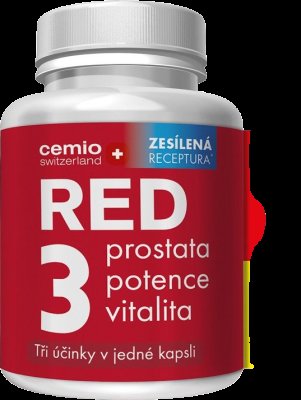 CEMIO RED3, XXL 90 + 30 kapslí