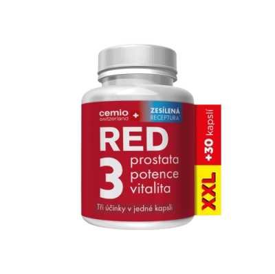 CEMIO RED3, XXL 90 + 30 kapslí