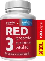 CEMIO RED3, XXL 90 + 30 kapslí