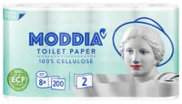 MODDIA Toaletní papír 2vrstvý 8 ks