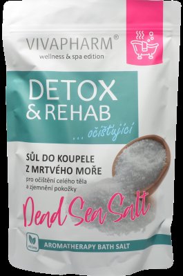 VIVACO Sůl do koupele Detox and rehab 1000 g