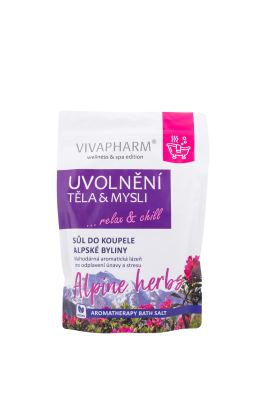 VIVACO Sůl do koupele Uvolnění těla a mysli 1000 g