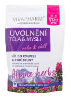 VIVACO Sůl do koupele Uvolnění těla a mysli 1000 g