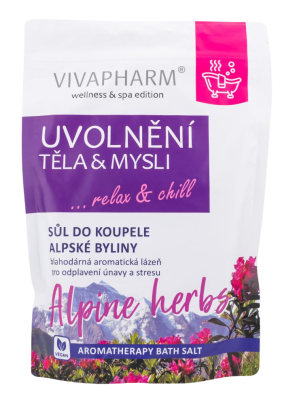 VIVACO Sůl do koupele Uvolnění těla a mysli 1000 g