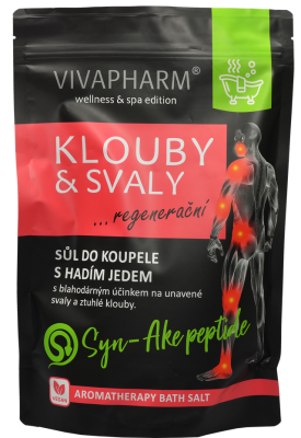 VIVACO Sůl do koupele Klouby a svaly 1000 g