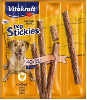 VITAKRAFT Dog stickies tyčinky drůbeží 4 x 11 g VITAKRAFT Dog stickies tyčinky drůbeží 4 x 11 g