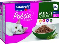 VITAKRAFT Poésie Classique omáčky, různé druhy masa 12 x 85 g VITAKRAFT Poésie Classique omáčky, různé druhy masa 12 x 85 g