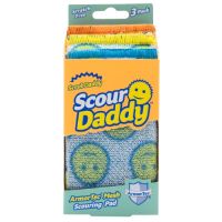 SCRUB DADDY Scour Daddy - čisticí polštářky 3 ks SCRUB DADDY Scour Daddy - čisticí polštářky 3 ks