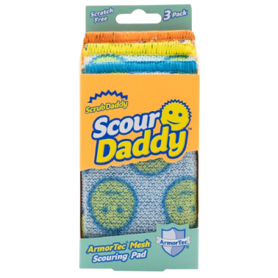 SCRUB DADDY Scour Daddy - čisticí polštářky 3 ks