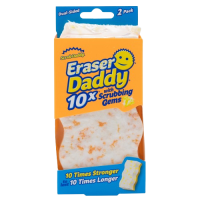 SCRUB DADDY Eraser Daddy 10x - Zázračná houba 2 ks SCRUB DADDY Eraser Daddy 10x - Zázračná houba 2 ks