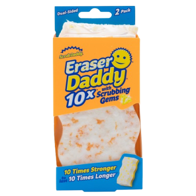 SCRUB DADDY Eraser Daddy 10x - Zázračná houba 2 ks