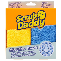 SCRUB DADDY Microfibre Cloths - Utěrky z mikrovlákna 2 ks SCRUB DADDY Microfibre Cloths - Utěrky z mikrovlákna 2 ks