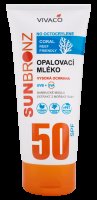VIVACO Opalovací mléko bez octocrylenu SPF 50 coral friendly 200 ml VIVACO Opalovací mléko bez octocrylenu SPF 50 coral friendly 200 ml