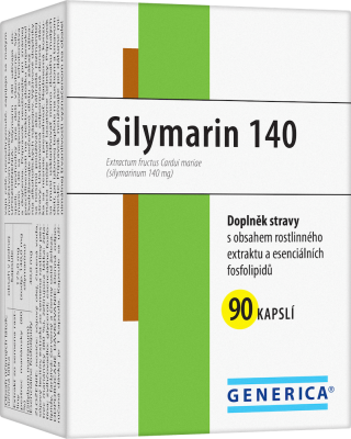 GENERICA Silymarin 140 90 kapslí