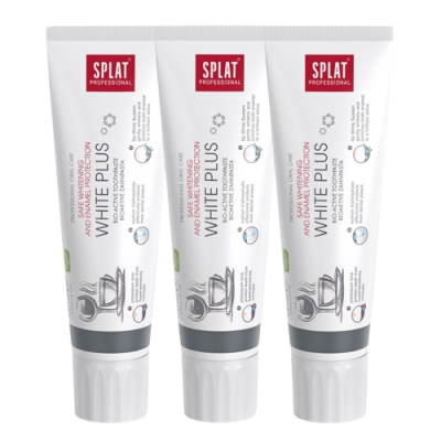SPLAT Professional White Plus 3 x 100 g