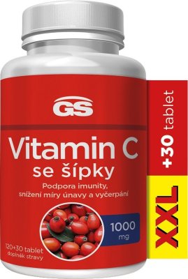 GS Vitamin C1000 se šípky 150 tablet