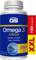 GS Omega 3 citrus 180 kapslí