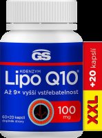 GS Koenzym Lipo Q10 100 mg 80 kapslí