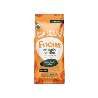 FOUR SIGMATIC Lion's Mane Mushroom Ground Coffee Mix BIO 340 g