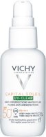 VICHY Capital Soleil UV-CLEAR fluid SPF 50+ na ochranu proti slunečnímu záření a nedokonalostem pleti 40 ml VICHY Capital Soleil UV-CLEAR fluid SPF 50+ na ochranu proti slunečnímu záření a nedokonalostem pleti 40 ml