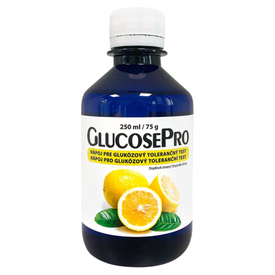 GLUCOSEPRO glukózový toleranční test citron 250 ml