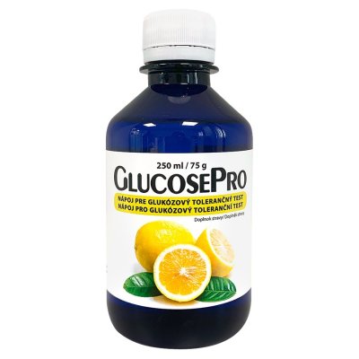 GLUCOSEPRO glukózový toleranční test citron 250 ml