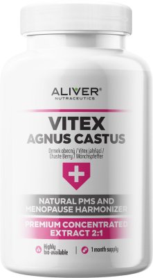 Vitex agnus castus Drmek obecný extrakt 2: 1 500 mg 90 kapslí