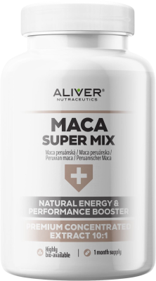 ALIVER Maca Strong 120 kapslí