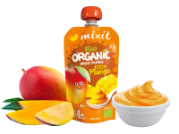 MIXIT BIO ovocná kapsička - 100 % Mango 100 g MIXIT BIO ovocná kapsička - 100 % Mango 100 g