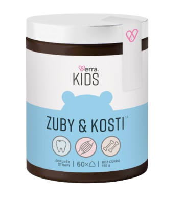 VERRA Kids Zuby & Kosti 60 ks