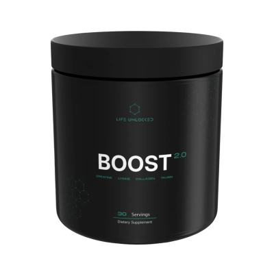 LIFEUNLOCKED BOOST 2.0 Creatine + Taurin + Lysine 360 g