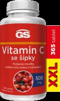 GS Vitamín C se šípky 365 tablet