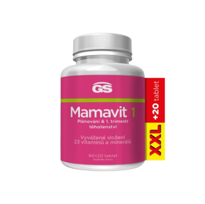 GS GS Mamavit 1 Plánování a 1. trimestr 110 tablet