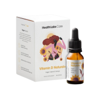 Health Labs Care Vitamin D3 Natural + Vegan Natural + Vegan kapky 180 dávek