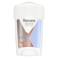REXONA Maximum Protection Clean Scent Tuhý krémový antiperspirant 45 ml REXONA Maximum Protection Clean Scent Tuhý krémový antiperspirant 45 ml