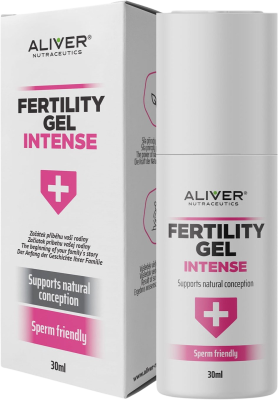 ALIVER NUTRACEUTICS Intense fertility gel - podpora početí 30 ml