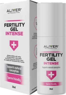 ALIVER NUTRACEUTICS Intense fertility gel - podpora početí 30 ml