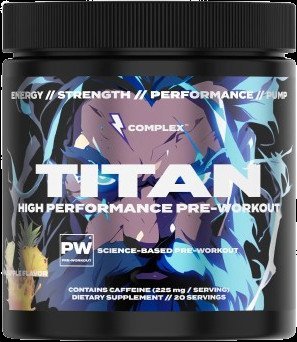 COMPLEX Titan Pre-workout - Pineapple 400 g