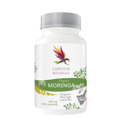 CARNIUM BOTANICALS BIO Moringa 180 kapslí