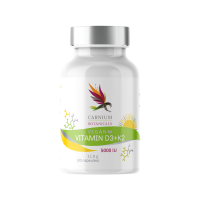 CARNIUM BOTANICALS Vitamín D3 + K2 30 kapslí