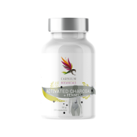 CARNIUM BOTANICALS Aktivní uhlí s fenyklem 90 kapslí CARNIUM BOTANICALS Aktivní uhlí s fenyklem 90 kapslí