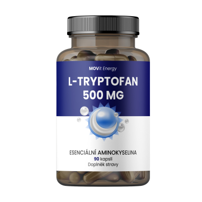 MOVIT ENERGY L-Tryptofan 500 mg, 90 kapslí