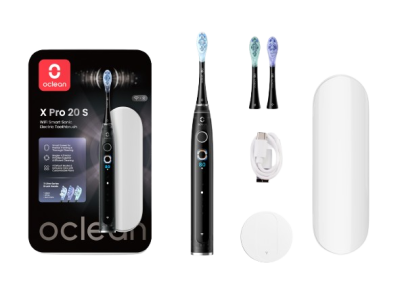 OCLEAN X Pro 20 S Black pouzdro a sonický kartáček, černý